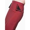 Dancing Days - Purple Haze Rok - Bordeaux rood/Wit Product image